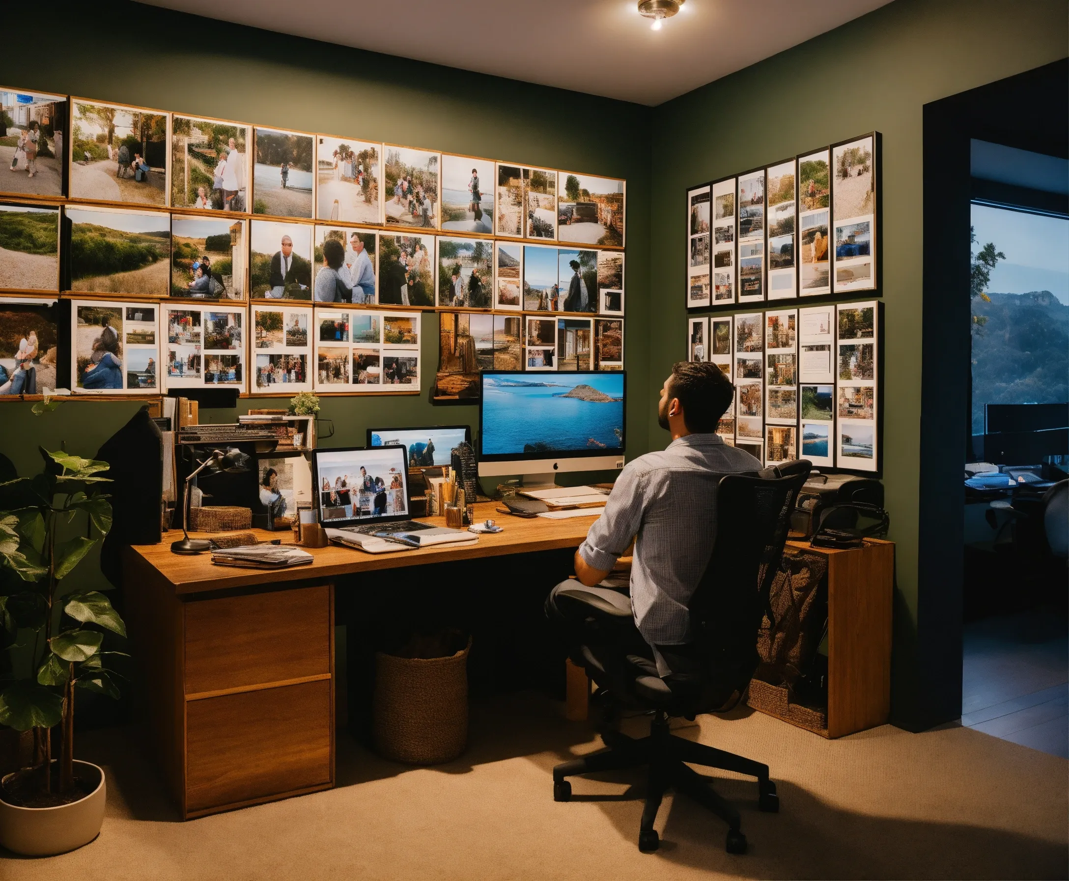 Sustainable wood samples and eco-friendly materials